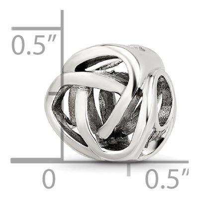 Sterling Silver Bali Antique Bead – view 6