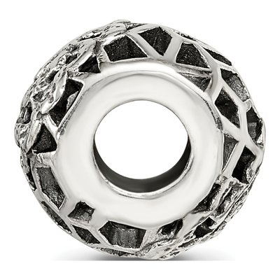 Sterling Silver Flower Bali Bead – view 4