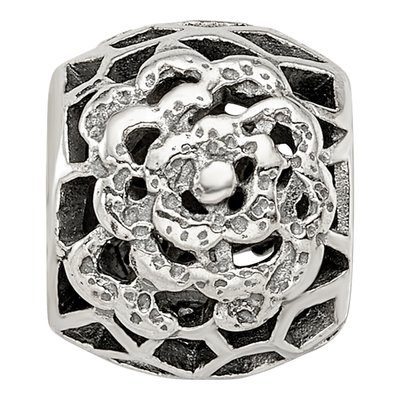 Sterling Silver Flower Bali Bead – view 6