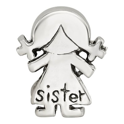 Sterling Silver Little Sister Bead – view 5