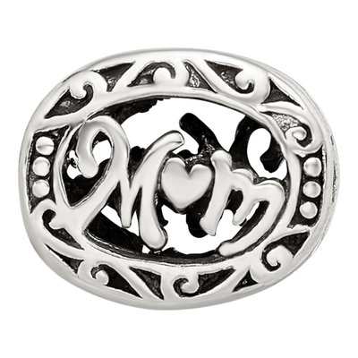 Sterling Silver Mom Bead – view 5