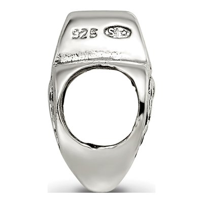 Sterling Silver Cutout Hearts Bead – view 4