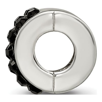 Sterling Silver Crystal Bead – view 2