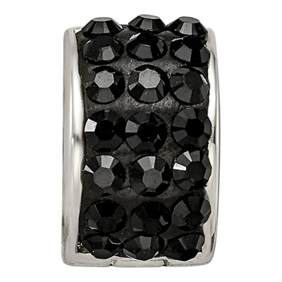 Sterling Silver Crystal Bead – view 3