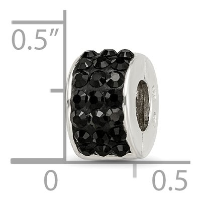 Sterling Silver Crystal Bead – view 5