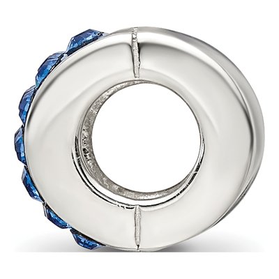 Sterling Silver Crystal Bead – view 4
