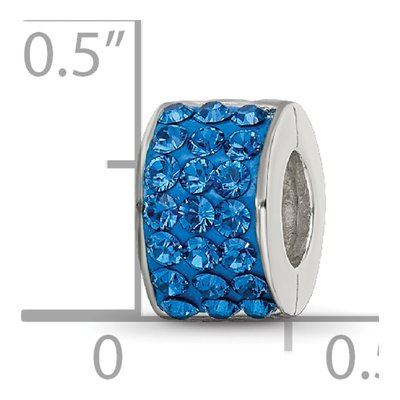 Sterling Silver Crystal Bead – view 7