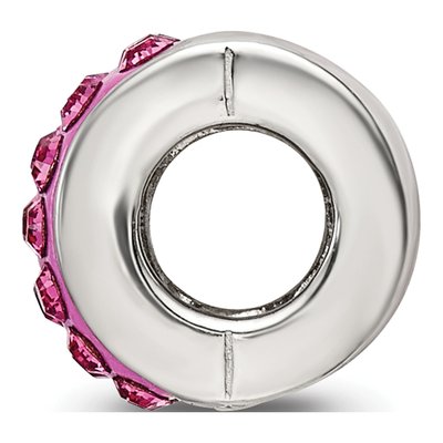 Sterling Silver Crystal Bead – view 4