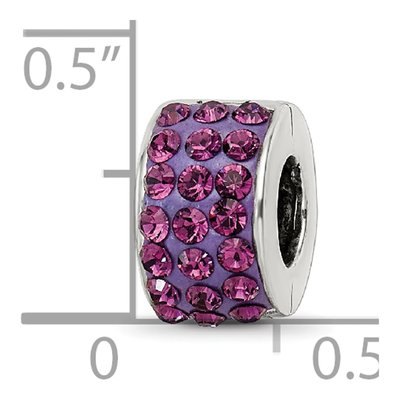 Sterling Silver Crystal Bead – view 7