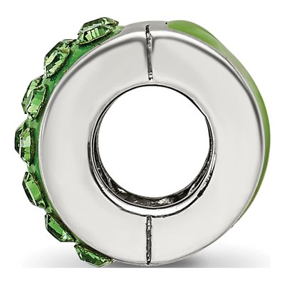 Sterling Silver Crystal Bead – view 4