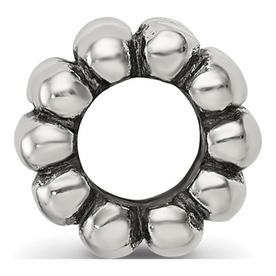 Sterling Silver Bali Bead – view 2