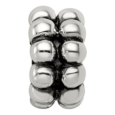 Sterling Silver Bali Bead – view 3