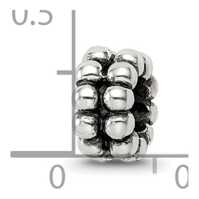 Sterling Silver Bali Bead – view 4