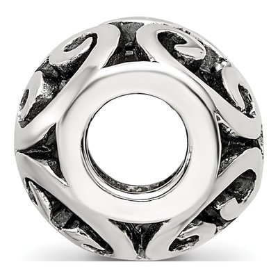 Sterling Silver Bali Bead – view 4