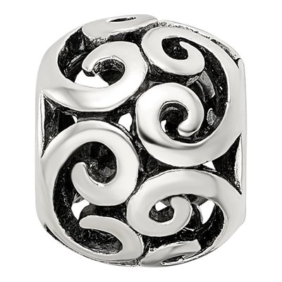 Sterling Silver Bali Bead – view 5