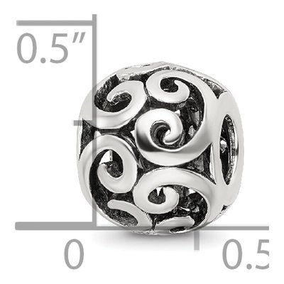 Sterling Silver Bali Bead – view 6