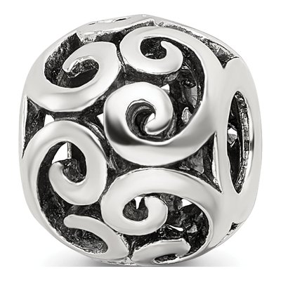 Sterling Silver Bali Bead