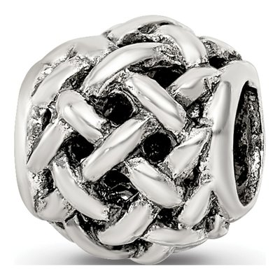 Sterling Silver Bali-Style Bead