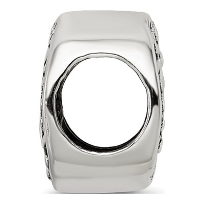 Sterling Silver Faith Bead – view 4