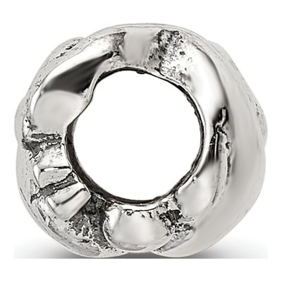 Sterling Silver Dolphin Bead – view 4