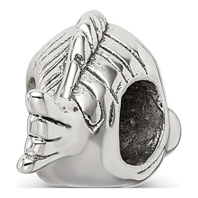 Sterling Silver Fish Bead – view 6