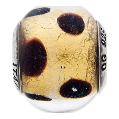 Sterling Silver Murano Glass Bead – view 5