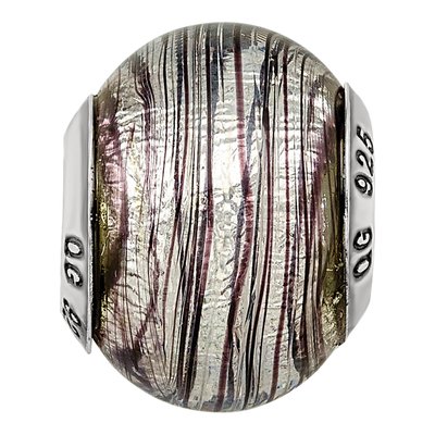 Sterling Silver Murano Glass Bead – view 5