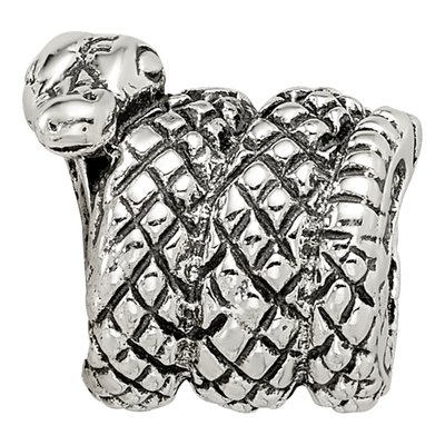 Sterling Silver Snake Bead – view 5