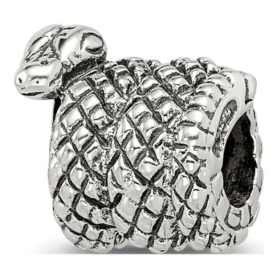 Sterling Silver Snake Bead