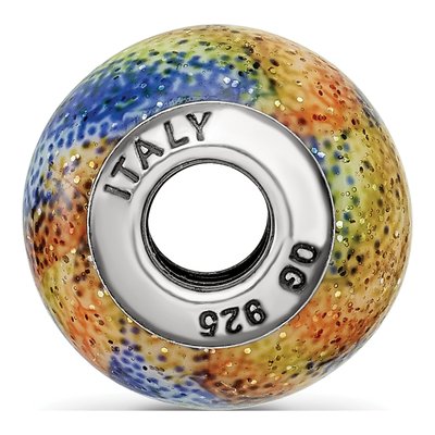 Sterling Silver Glass Bead – view 4