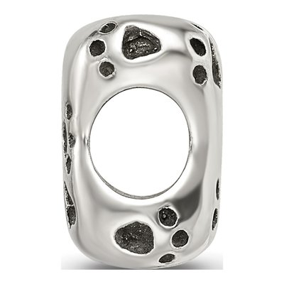Sterling Silver Dog Bone Bead – view 4