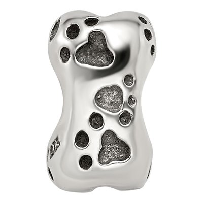 Sterling Silver Dog Bone Bead – view 5