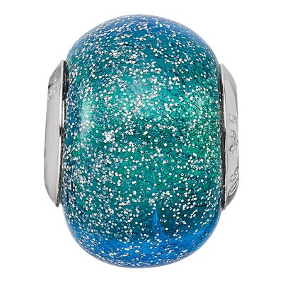 Sterling Silver Murano Glass Bead – view 5