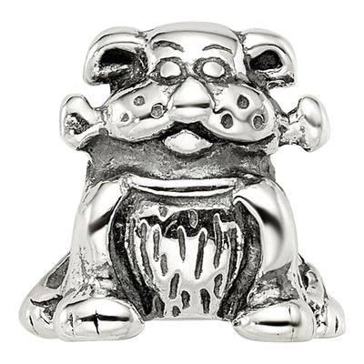 Sterling Silver Dog Bone Bead – view 5
