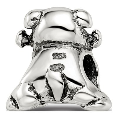 Sterling Silver Dog Bone Bead – view 6