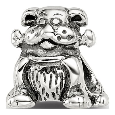 Sterling Silver Dog Bone Bead