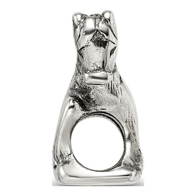 Sterling Silver Horse Bead – view 4