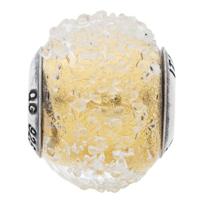 Sterling Silver Murano Glass Bead – view 2
