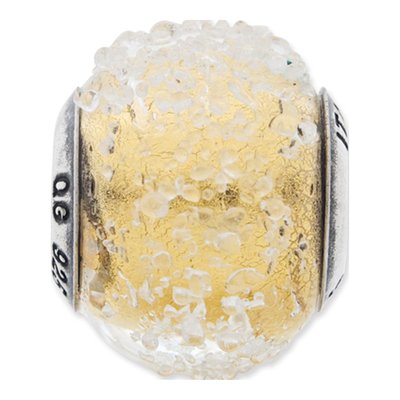 Sterling Silver Murano Glass Bead – view 3
