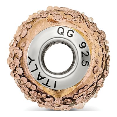 Sterling Silver Murano Glass Bead – view 2