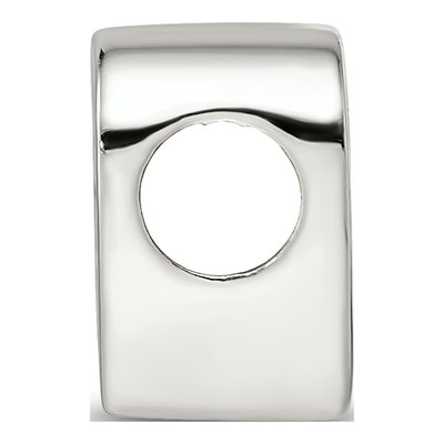 Sterling Silver Enameled Mother Bead – view 4