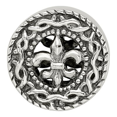 Sterling Silver Fleur de Lis Bead – view 7