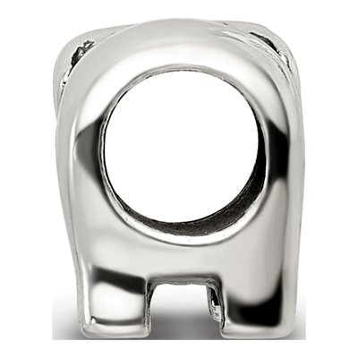 Sterling Silver Elephant Bead – view 4