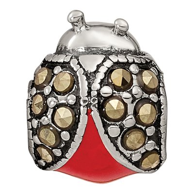 Sterling Silver Ladybug Bead – view 7