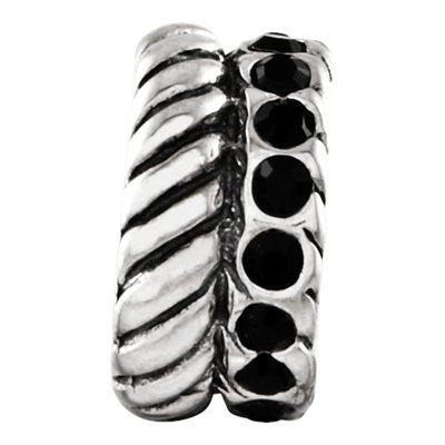 Sterling Silver Crystal Bead – view 4