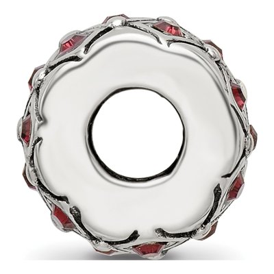 Sterling Silver Crystal June Bead – view 4