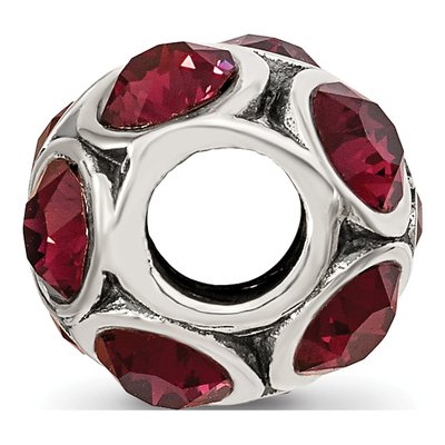 Sterling Silver Crystal June Bead – view 4