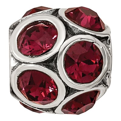 Sterling Silver Crystal June Bead – view 6