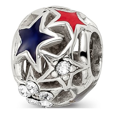 Sterling Silver Star Bead – view 7