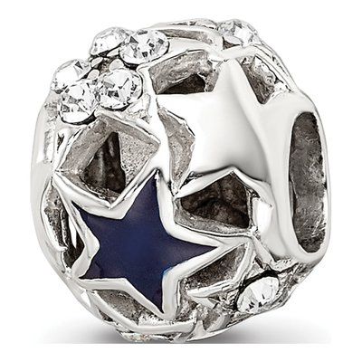 Sterling Silver Star Bead